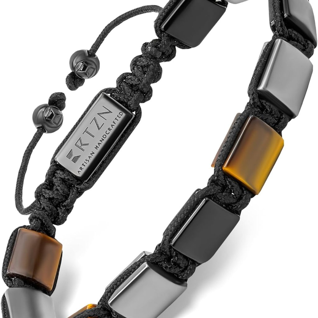 Triple Protection Bracelet For Men Premium Artisan Handcrafted Authentic Tiger